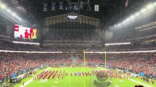 Indiana University Band Ohio State VS Indiana University with Storm BIG 10 CHAMPIONSHIP #ohiostate 