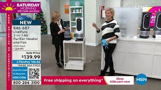 LivePure 3in1 Air Purifier, Heater and Fan