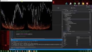 Oculus Rift VR Audio Visualizer Music using sndpeek. Demo