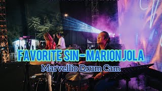 MARION JOLA - FAVORITE SIN | Marvellio Drum Cam at Press the Button Festival 2022