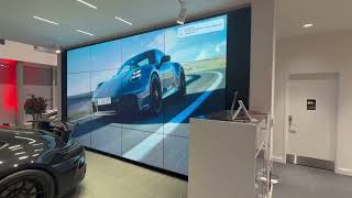 Porsche Halifax | Wall of TVs