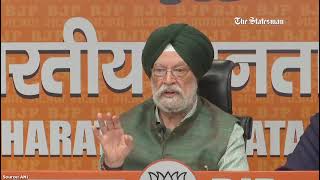 Hardeep Singh Puri Says He Met Epstein 3–4 Times, Clarifies ‘Epstein Files’ Row