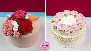 Rose Birthday Cake  Ideas | Most Satisfying Rose Cake Designs by “Cake Cake”
