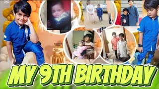Hamza 9th birthday#birthdaycelebration #cake #surprise #familyvlog #hamzabirthday#mashallah 