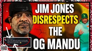 Jim Jones Disrespects OG Mandu Warrior In The Worst Way👀💬