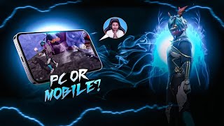 Pc or Mobile Player❓@NonstopGaming_