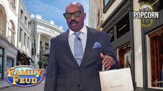 Shopping Questions and Answers That Made Steve Harvey LAUGH! | Family Feud