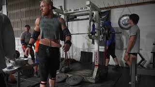 GLOG #966: BACK SQUAT Against BANDS (320 lbs) - #4amcrew