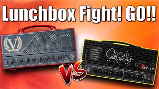 Two high gain mini monsters face off!
