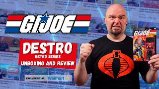 GI Joe Retro Destro | Walmart Exclusive | Long Live COBRA! | Product Link in Description
