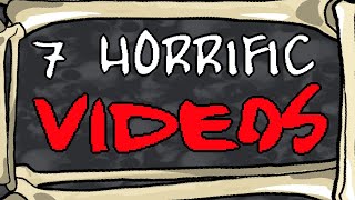 7 HAUNTING videos floating around the internet | Creepy Crypt