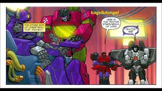 DDP:Cobra Commander Destroys Starscream and Shockwave!From G.I. Joe Vs The Transformers Vol 2 #4!