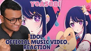 First Time Reacting to YOASOBI - Idol 「アイドル」 Official Music Video | Indian Reacts to Yoasobi