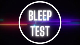 Full Bleep/Beep Test | Fitness Test | Loud Audio
