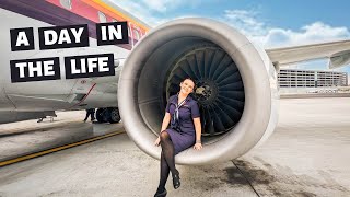 Flight Attendant Life // Deadhead flights // Flight Attendant Vlog // A day in the life