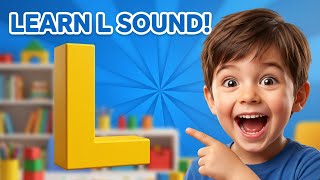 Letter L Sound | L Phonics Words for Kids | ABC Learning for Kindergarten