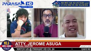 [FULL INTERVIEW] ATTY. JEROME ASUGA, REGIONAL DIRECTOR, NATIONAL POLICE COMMISSION X