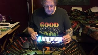 Synthstrom Deluge Live Making My First Music Track On A New Machine - Day 4