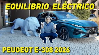 ⚡️ Peugeot E-308 2026: Electric balance with renewed style 😎