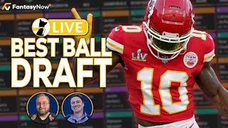 Drafting Live Best Ball with Tim Holstad & Bryan Rockwood
