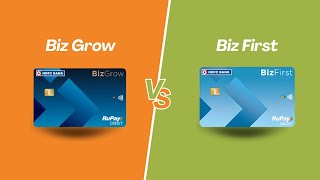 HDFC Biz Grow vs Biz First Credit Card - Which Business Card is Better?