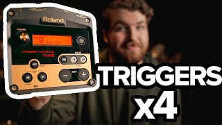 Use 4 Triggers with the Roland TM-2