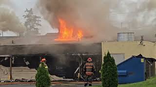 Bailey Park Thriftway Fire, Battle Creek MI