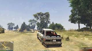 Grand Theft Auto 5- the squad rolling out *live*- the stream cut