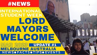 ⁴ᴷ Melbourne #internationalstudent Week 2024 | Welcome Lord Mayor Sally Capp Fri 1 Mar 2024 Fed Sq
