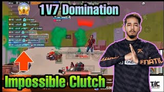 Ronak & Mok Shocked On Scout Impossible 1v7 Clutch | Top Indian Assaulter | PUBGMOBILE