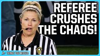 Referees determine what to do about a coach knocking over an opposing player | Things You Missed