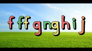 Welsh Alphabet Song