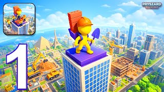 Infrastructure Master - Gameplay Walkthrough Part 1 - Build Skyscrapers Admire Views (iOS, Android)