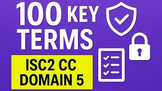 Master ISC2 CC Domain 5 with These 100 Essential Terms!