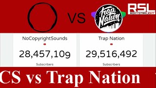 The Battle NCS vs TRAP NATION live sub count | 15 November 2020