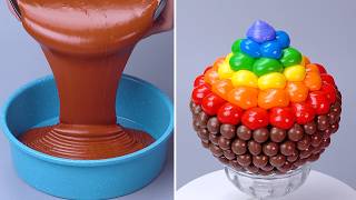 🍫🍫 Satisfying Chocolate Cake Videos | Fancy Chocolate Cake Decorating To Impress Your Friends