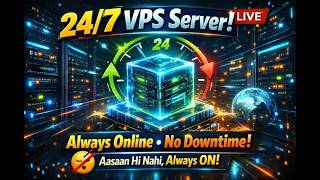 24/7 VPS Server | Always Online & Stable Performance