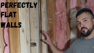How to Make Walls Perfectly Flat Before Tiling | Prevent Lippage on Subway Tile