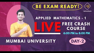 LIVE Lecture -2 | Complex Number | Applied Maths Crash Course | MathsInDepth
