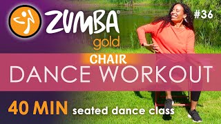 SENIOR ZUMBA GOLD® CHAIR WORKOUT - 40 MIN (FUN!) | Home Workout #36 | We Keep Moving