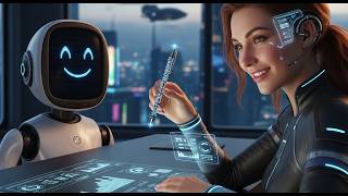 Smart City 2300: AI Infrastructure and Future Life | Sci-Fi Ambient Experience | Future Realms | 4K