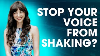 How to stop your voice from shaking with Public Speaking?  Tip #1