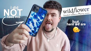 iPhone 11 Pro Max Wildflower Cases Blue Tie Dye Unboxing