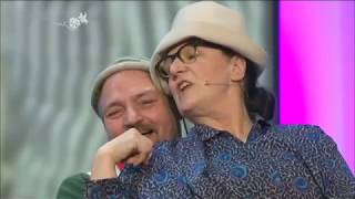 Birgit Pfeiffer & Markus Neuweiler als Familie Gscheidle bei Schwäbische Fasnet aus Donzdorf 2018