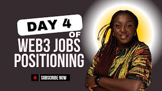Day 4 - Map Your Hard Skills - 365 Days of Web3 Jobs Positioning