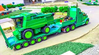 transporting heavy machinery video game