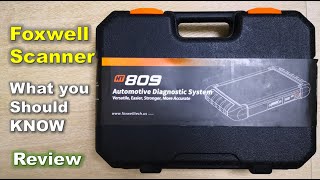 Foxwell NT809 OBD2 diagnostic scanner review / All you need to know Before Buying