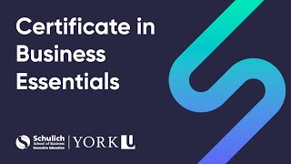Certificate in Business Essentials
