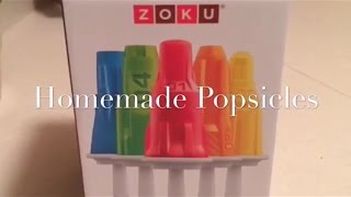 Homemade Popsicles