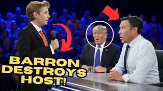 Barron Trump HUMILIATES Liberal  Host Who Tried to Mock His father!